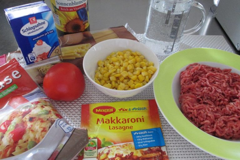 Maggi fix und frisch für Makkaroni Lasagne