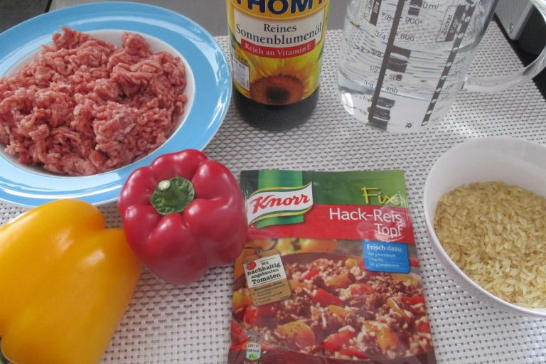 Knorr fix - Reis-Hack Topf